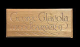 GG woodcarver sign