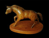horse carving