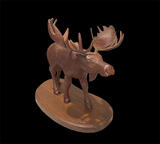 moose carved in 1986