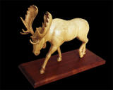 moose carving