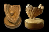 wood, carving, wood carving, 1999, butternut, multiple, views