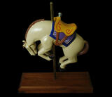 carousel bronco carving