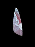 ghost seam agate cabochon