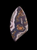 purple passion agate cabochon