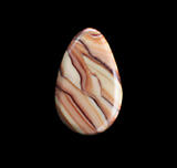 rolling hills wave dolomite cabochon