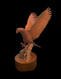 eagle carving