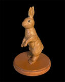 rabbit carving