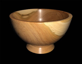 cherry bowl side view