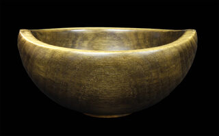 white oak bowl front