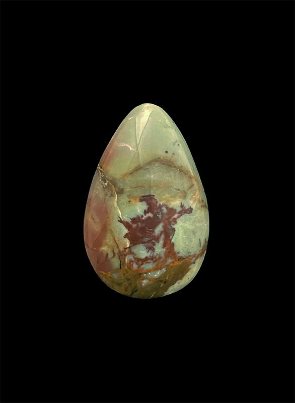 Fire Ledge Jasper cabochon