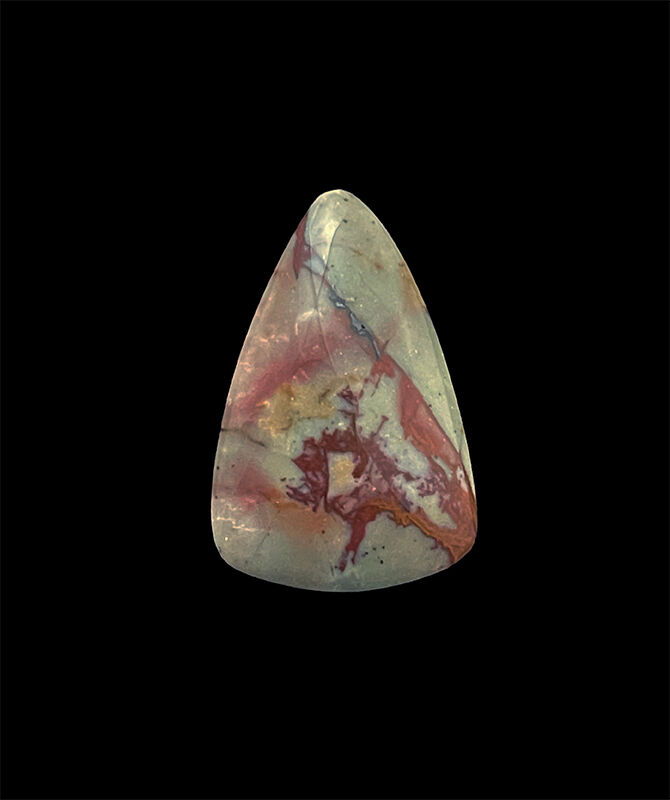 Fire Ledge Jasper cabochon