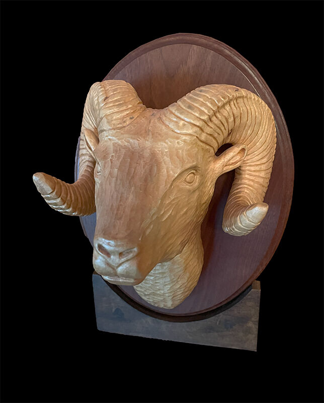 Big Horn Sheep Big Horn Sheep carving